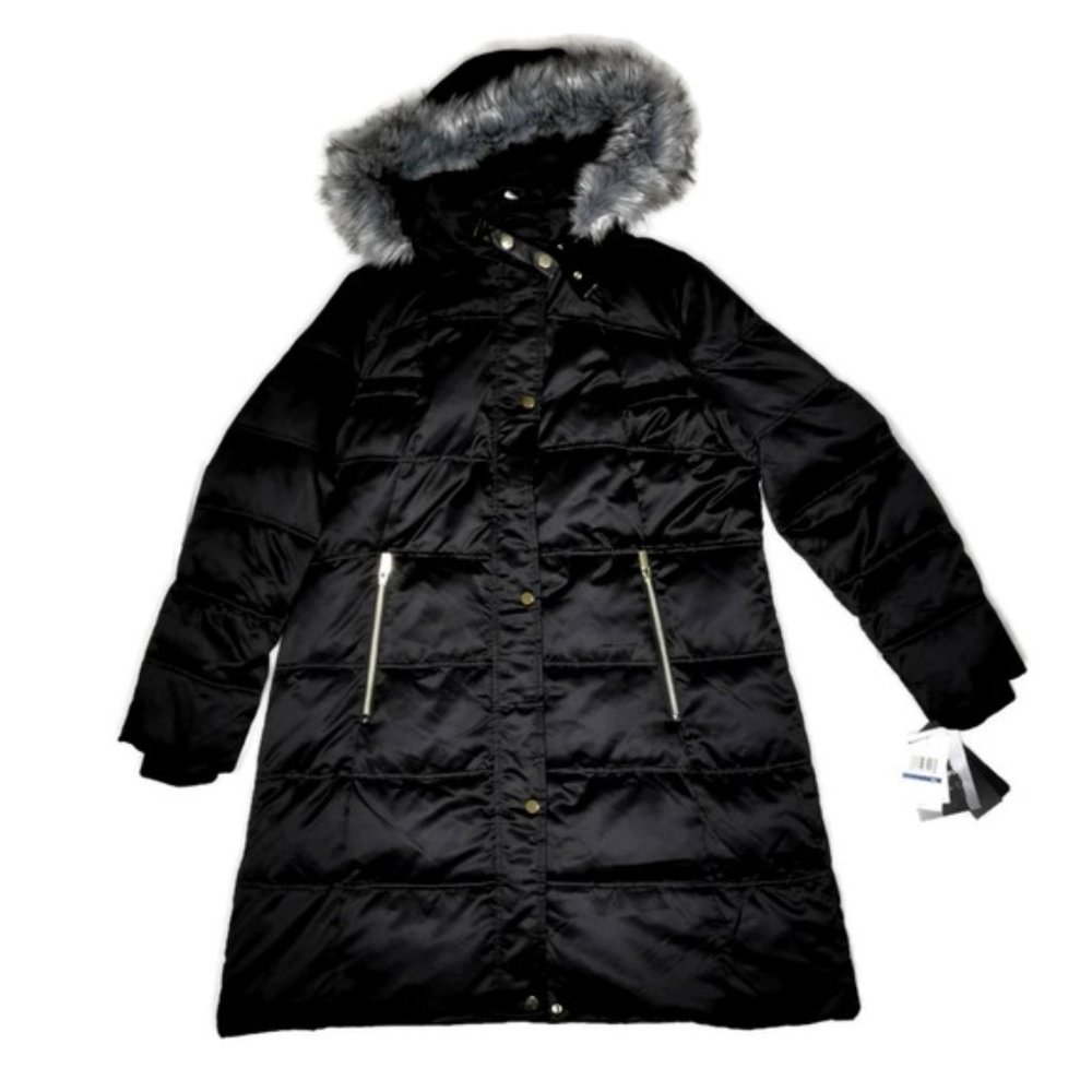 NWT London Fog XL Down Puffer Jacket Black